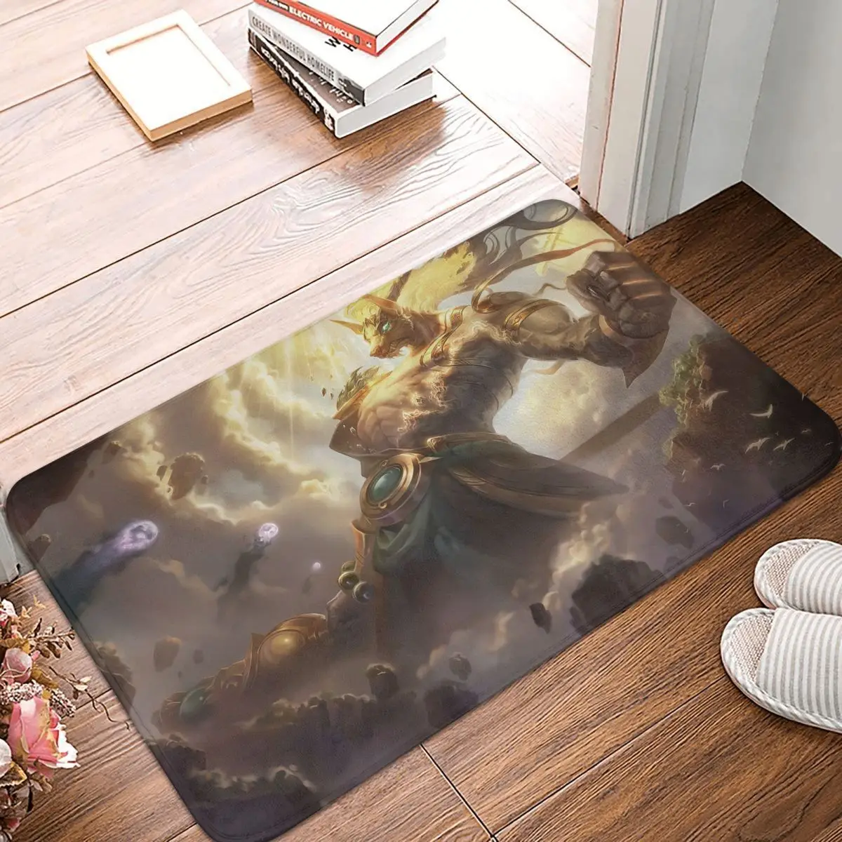 

LOL League of Legends Game Kitchen Non-Slip Carpet Summoner's Rift Living Room Mat Entrance Door Doormat Floor Decor Rug