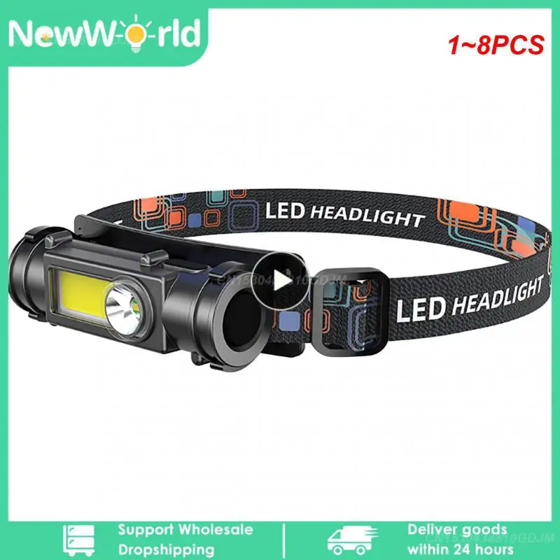 

Портативный фонарь с USB-зарядкой, 1-8 шт.