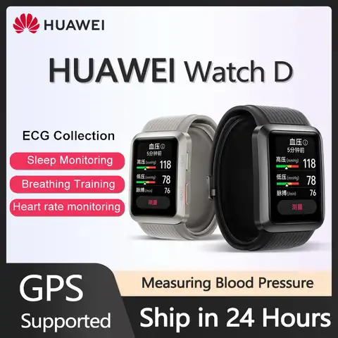 Смарт-часы Huawei с функцией измерения артериального давления и ЭКГ