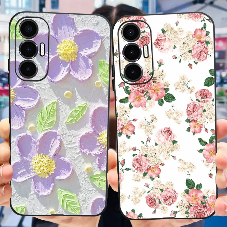 Новинка Модный чехол с рисунком для Tecno Pova 3 Чехол LF7n 6 9 дюйма противоударный