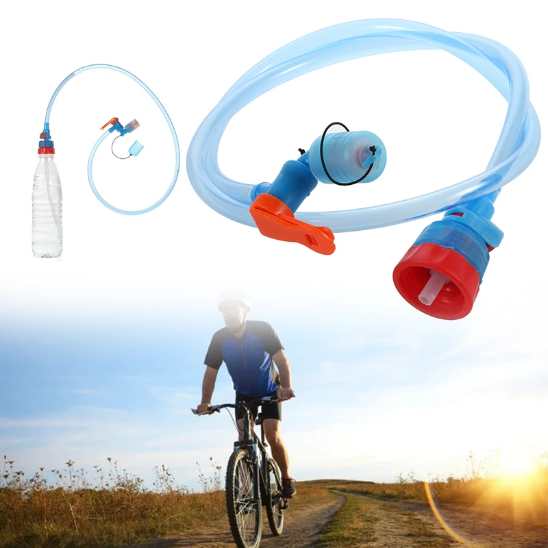 

Water Bottle Drink Tube Cycling Camping Water Bag Hydration Bladder System Hose Kit TPU Free Hydration Bladder System