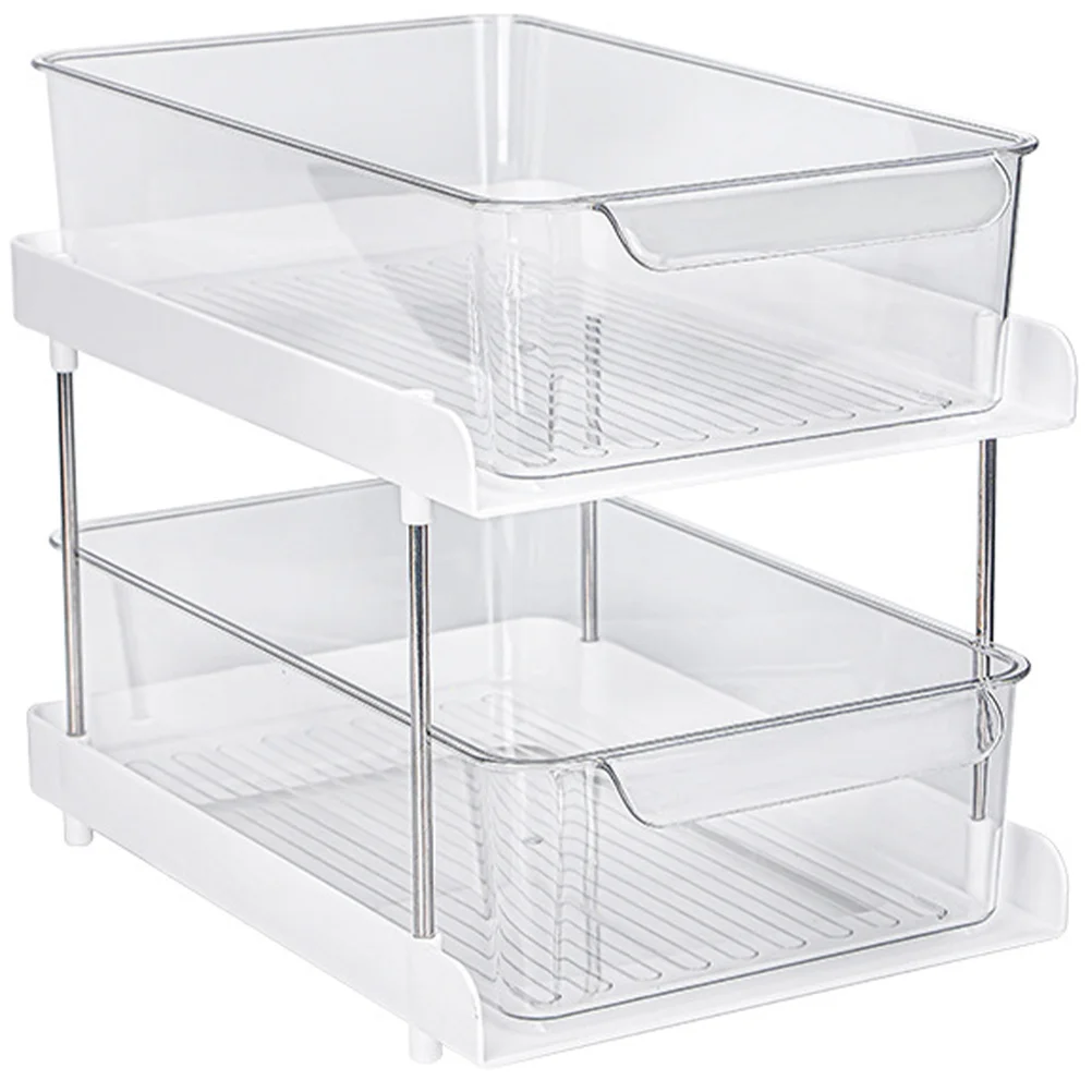 

Storage Organizer Bathroom Organization Sinkshelf Binscabinet Organizers Stackable Kitchen Drawers Toiletry Holderrack Tier