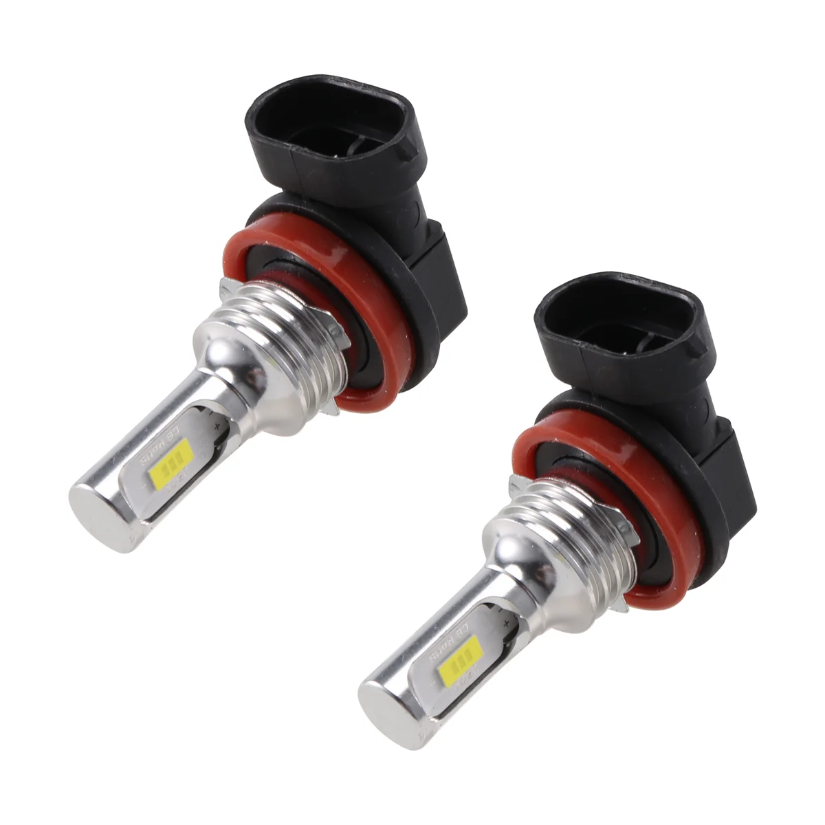 Фото Супер яркий комплект светодиодных ламп для фар H8 H9 H11 ВЫСОКИЙ/близкий свет 8000LM 8000K Ice Blue 80W №3