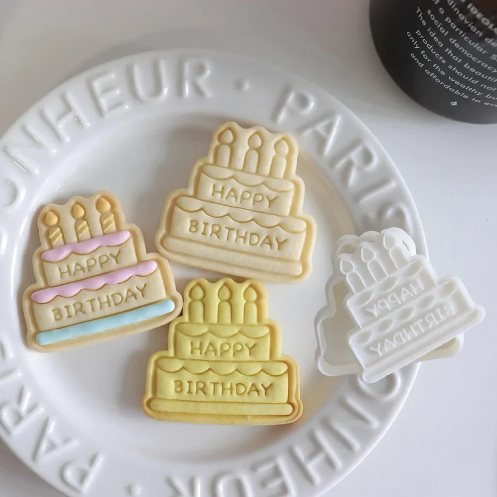 

Формочки для печенья Happy Birthday PLA