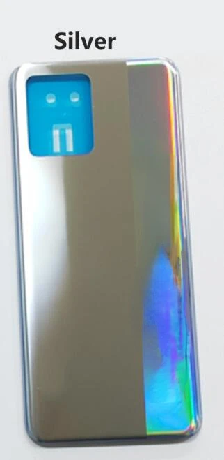 

Корпус для Oppo Realme 8 4G 6,4 "задняя крышка аккумулятора ремонт сменный задний Чехол для дверного телефона + наклейка с логотипом