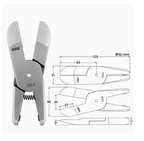Пневматические ножницы, режущая головка для пластика, воздушная резка, лезвие головки F5LC FD5LTB F5LA F5LW F5AML F5AMR для корпуса HS-20