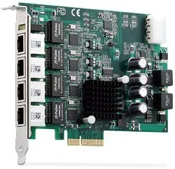 Новая карта захвата изображения ADLINK PCIe-GIE64 + промышленная камера PCIe PoE 4-портовая
