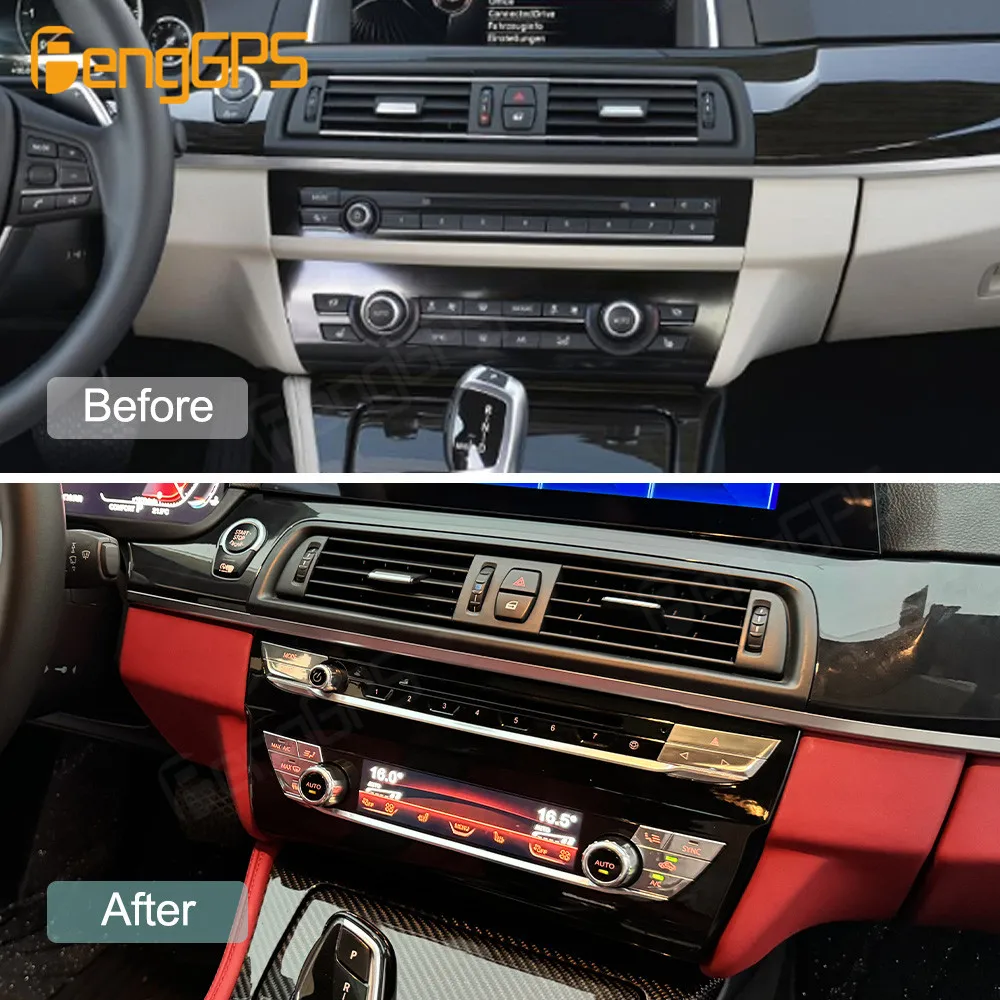 Плата кондиционера для BMW серии 5 F10 F18 M5 2009-2022 панель сенсорный ЖК-экран