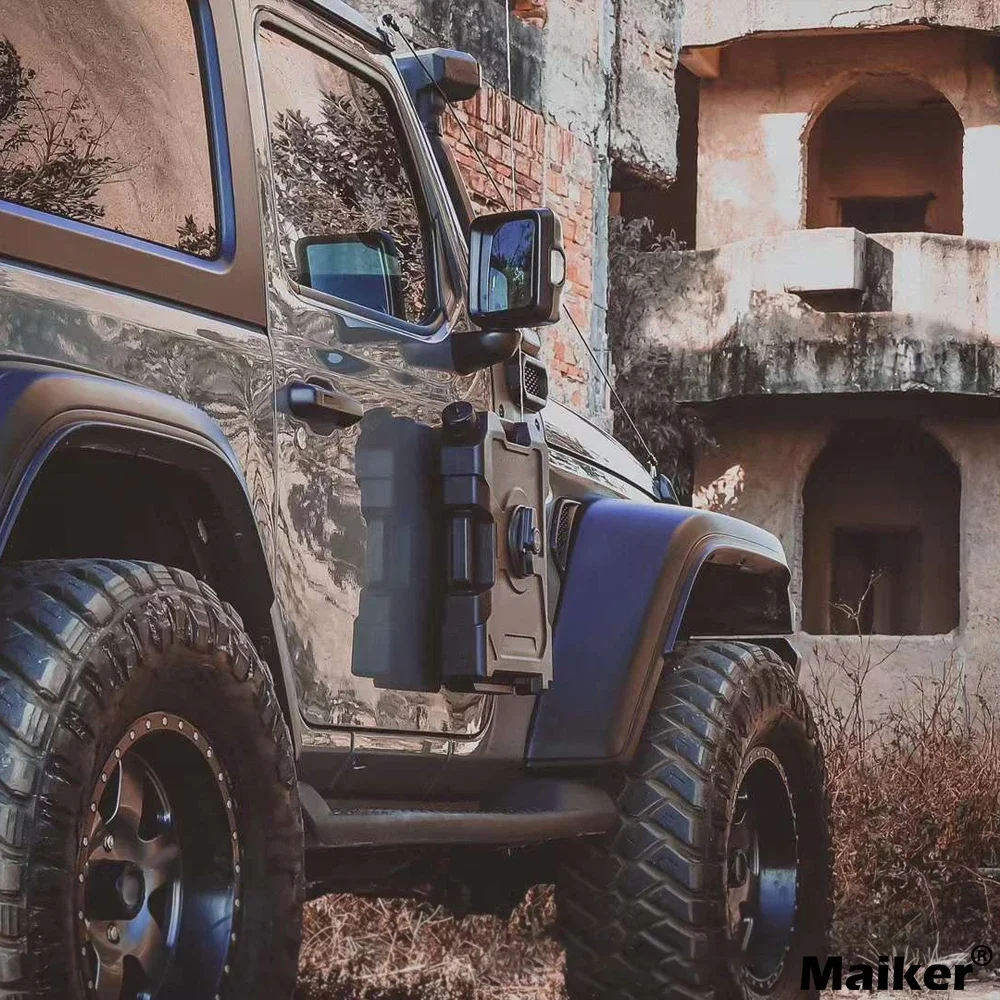 9 л дверной бак с кронштейном для Jeep Wrangler JKJL аксессуары модели от производителя