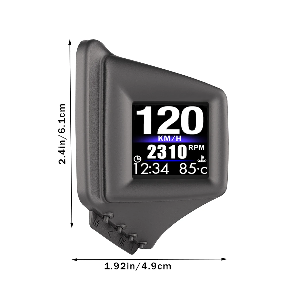 

Бортовой дисплей HUD на лобовом стекле, бортовой компьютер с GPS, бортовой компьютер, связанный со столбом, сменный бортовой дисплей OBD, GPS, умны...