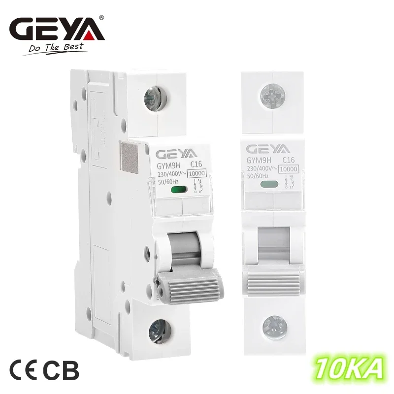 

GEYA GYM9H Мини-автоматы C Curve 6A-63A 220V/400V