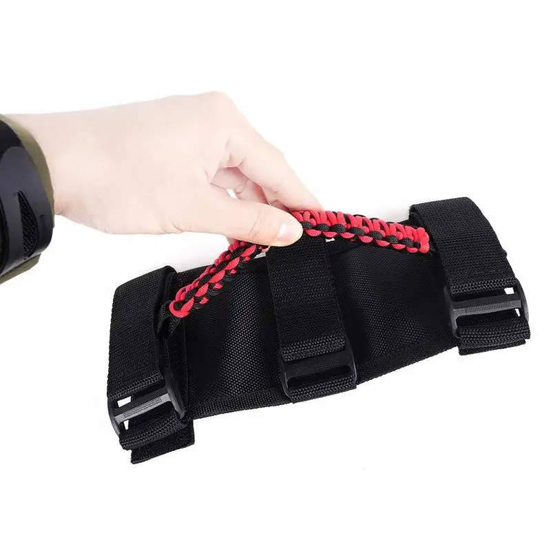 Автомобильная рукоятка Нескользящая из ткани для Jep Wangler YJ T 1987-2018 с вытяжным