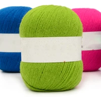 acrylic expanded yarn 2 strands cashmere fine wool skin friendly baby thread diy hand knitted wool mohair wiring 1 pair