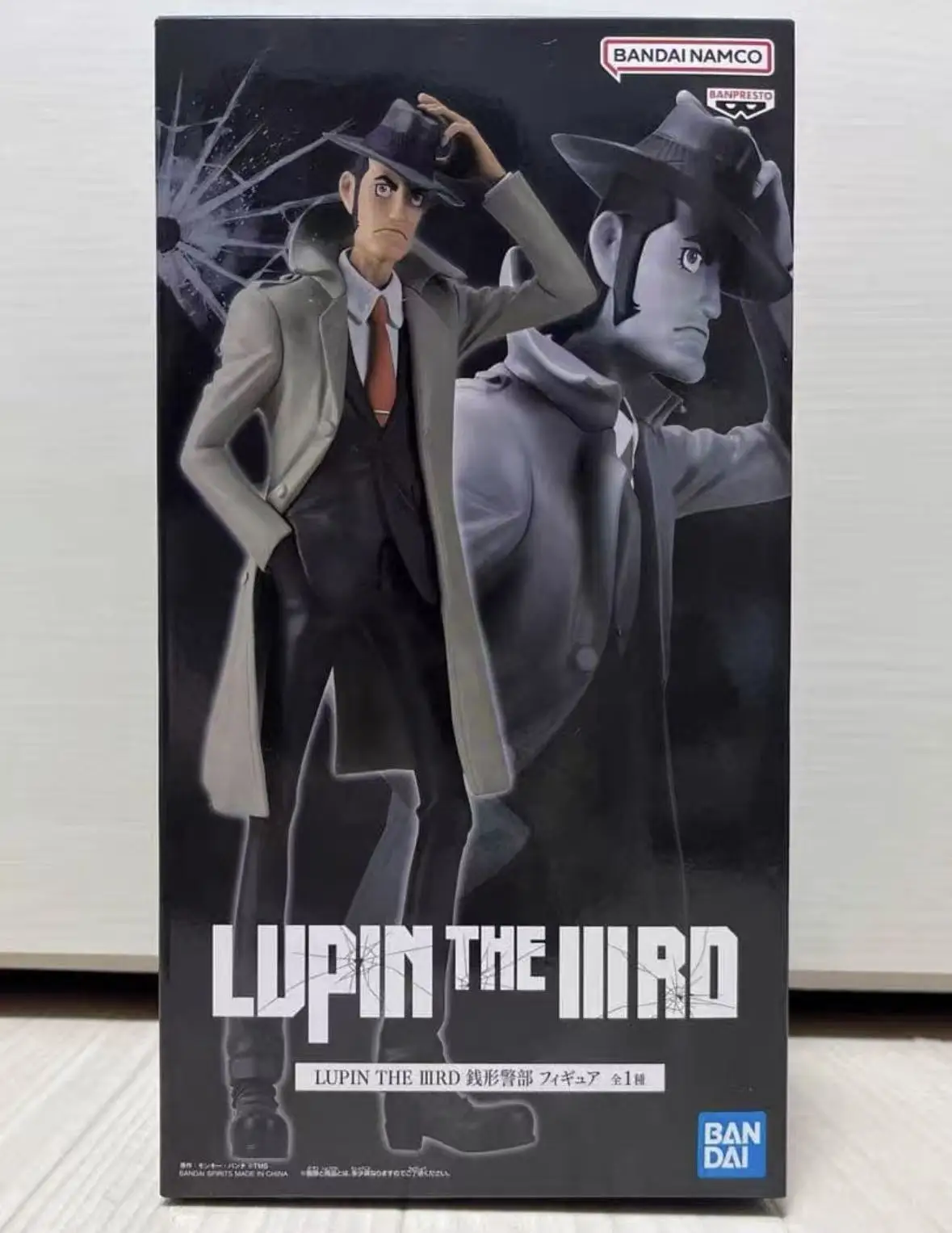 Фото Оригинальная фигурка Banpresto: Люпен III, инспектор Коичи Зенигата №1