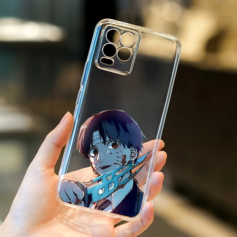 Japan Anime Hunter X Clear чехол для телефона Realme C35 C31 C33 C30 8i 9 Pro Plus 9i GT Neo 3 2 Q3s HXH Cover Funda - купить