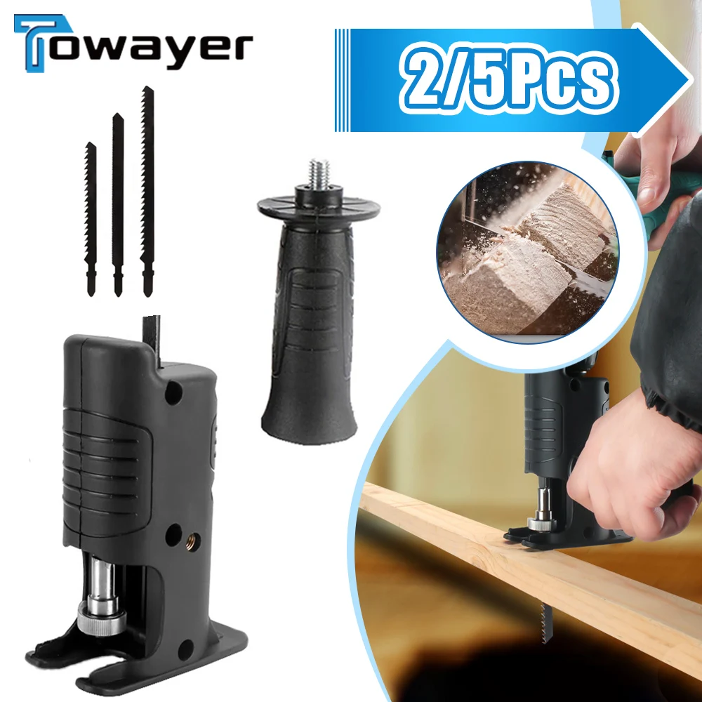 

Portable Reciprocating Saw Adapter Electric Drill Modified Chainsaw Reciprocating Saw Accessory Electric Saws Portable Wood Tool