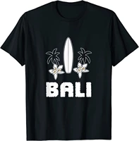 palm tree flowers bali indonesia t shirt