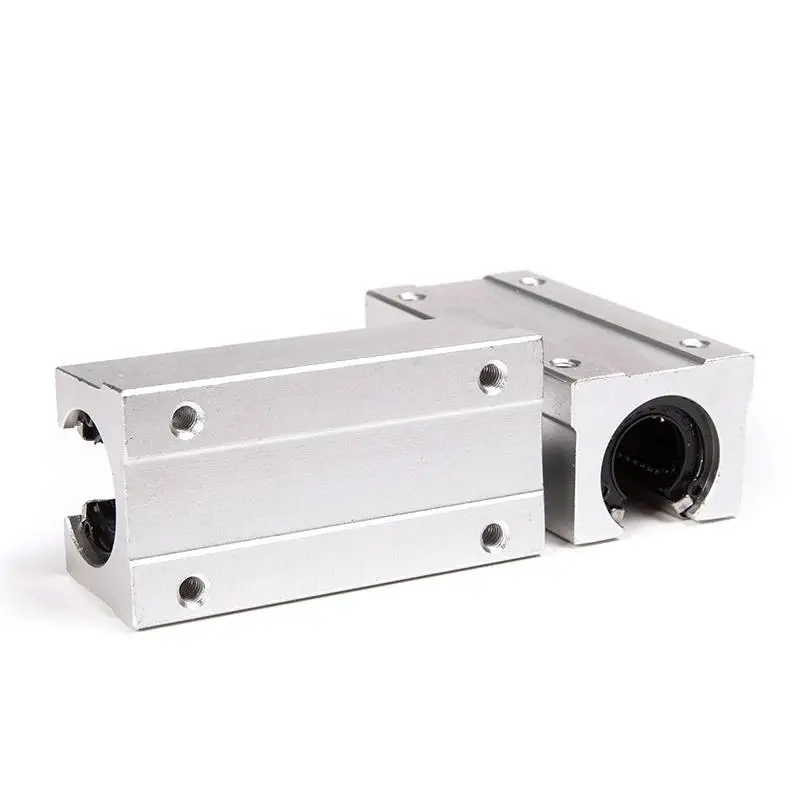 Фото Линейный шарикоподшипниковый блок MHCNC 1/4 шт. SBR16LUU SBR20LUU для станков с ЧПУ, роботов-манипуляторов, автоматизированного оборудования, линейных направляющих №4