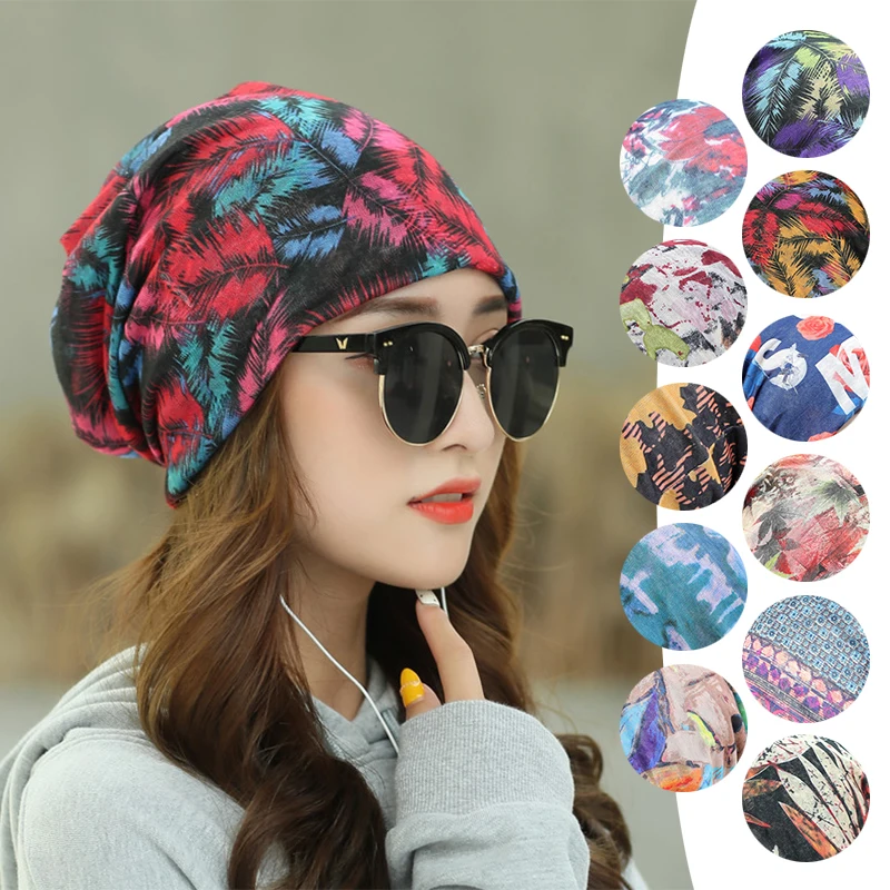

Turban Cap Outdoor Hat Confinement Cap Pile Cap Chemotherapy Hat Women's Spring Summer Thin Breathable Pullover Hats