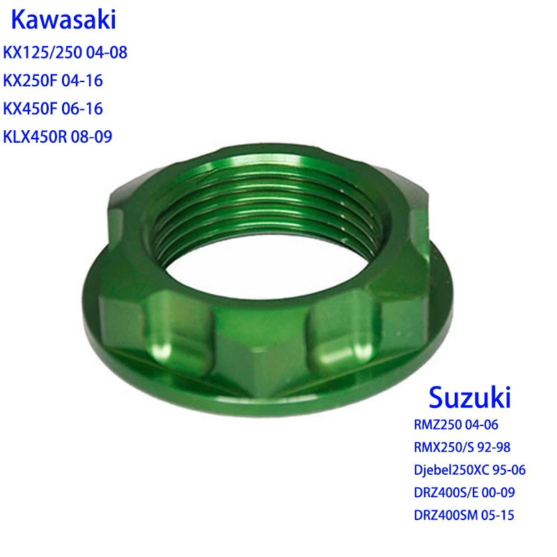 

Мотоцикл рулевой стержень Гайка Болт для Kawasaki KX125 KX250 KX250F 405F KLX450R 2004-2016 для Suzuki RMZ250 RMX250 RMX250S DRZ400