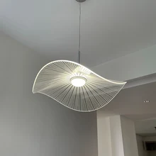 연꽃 잎 펜던트 램프, 개성 아크릴 커버, LED 조명 기구, 바 서스펜션 조명기구, 다이닝 테이블, 220V, 신제품