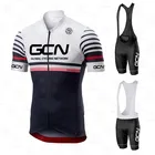 2022 GCN команда гонок Велоспорт Джерси комплект для мужчин Велоспорт Комплект велосипедная Униформа дышащая одежда для горного велосипеда спортивная одежда для велоспорта