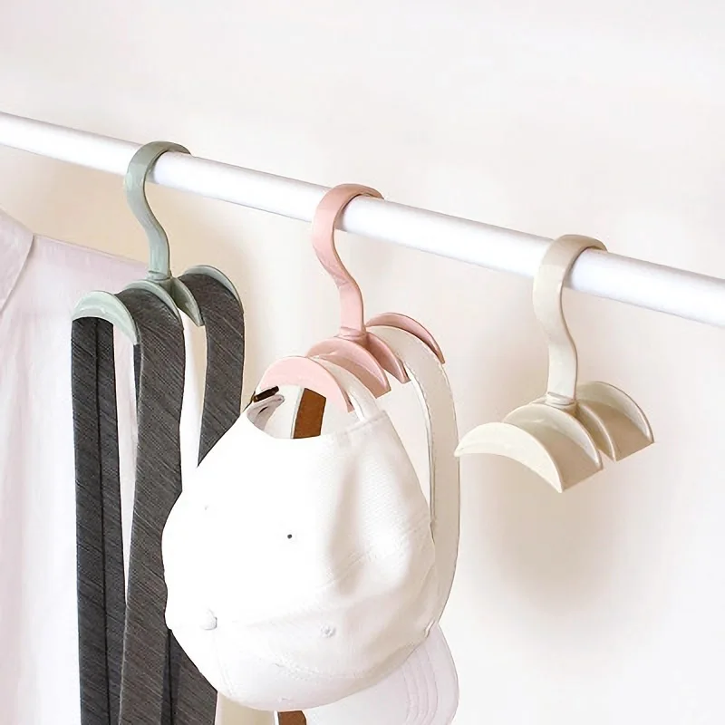 

Bag storage rack, wardrobe, nail free hanger hook, creative tie rack, hanger hook, home accessories