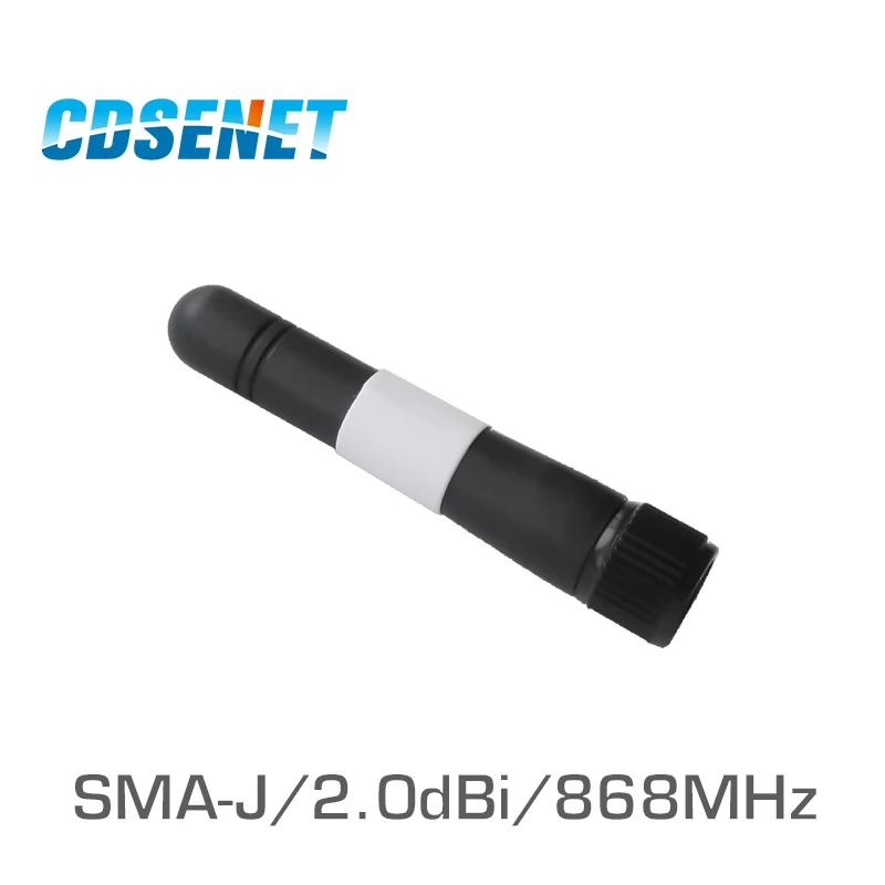 

2 шт./лот Omni 868 МГц Wi-Fi антенна с высоким коэффициентом усиления 2.0dBi SMA мужские всенаправленные антенны для связи CDSENET