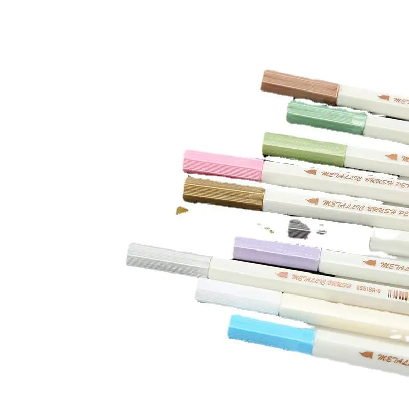 STA 10 цветов в партии металлический маркер ручка сделай сам скрапбукинг ремесла