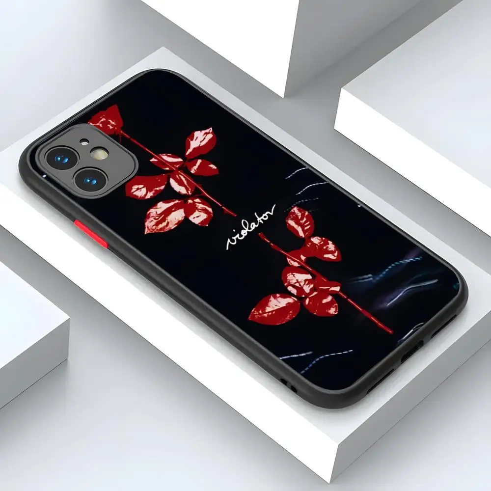 Чехол для телефона Electronic Rock Depeche матовый дизайнерский чехол IPhone 16 15 14 12 13 11 Pro Max XR XS