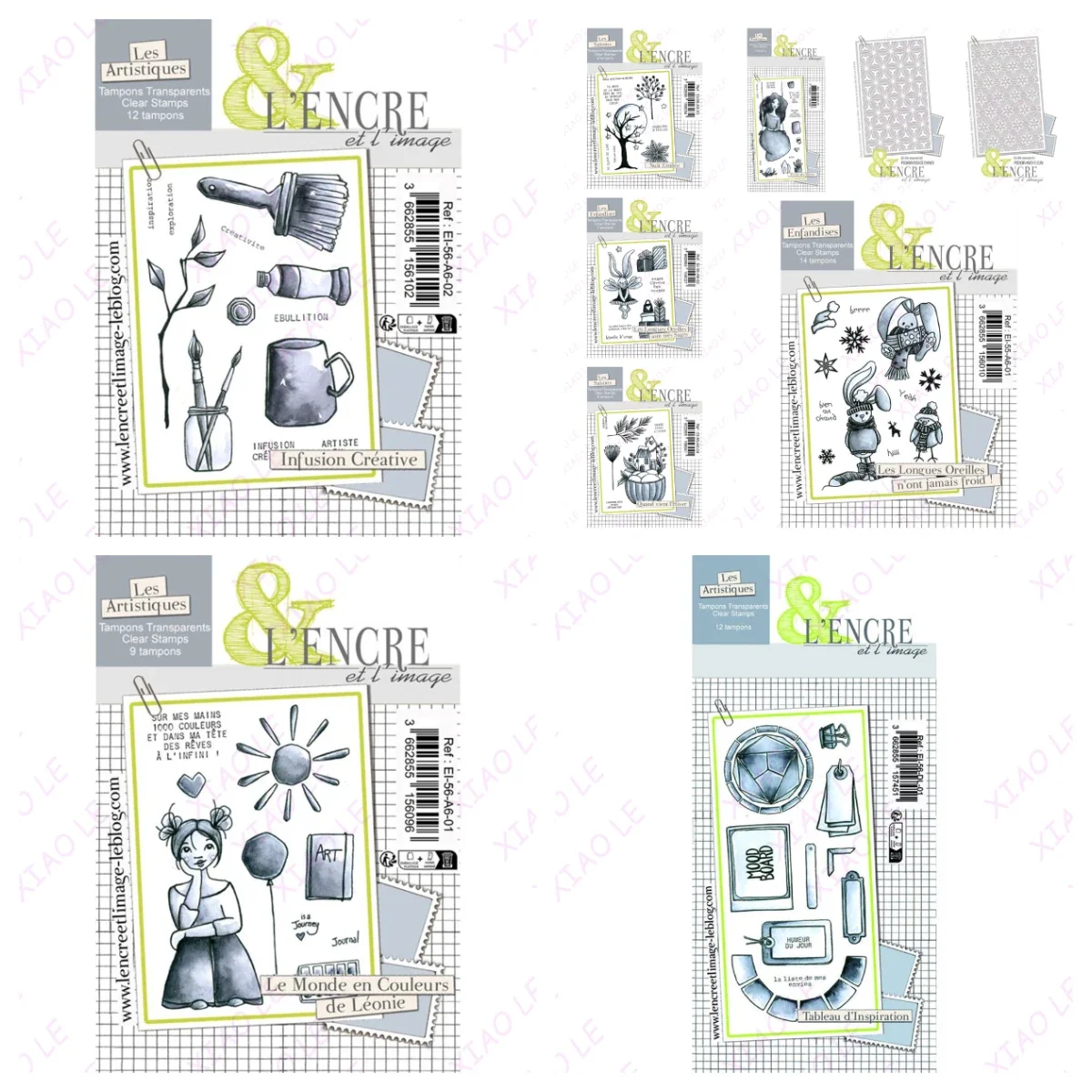 Силиконовые штампы для скрапбукинга Bird