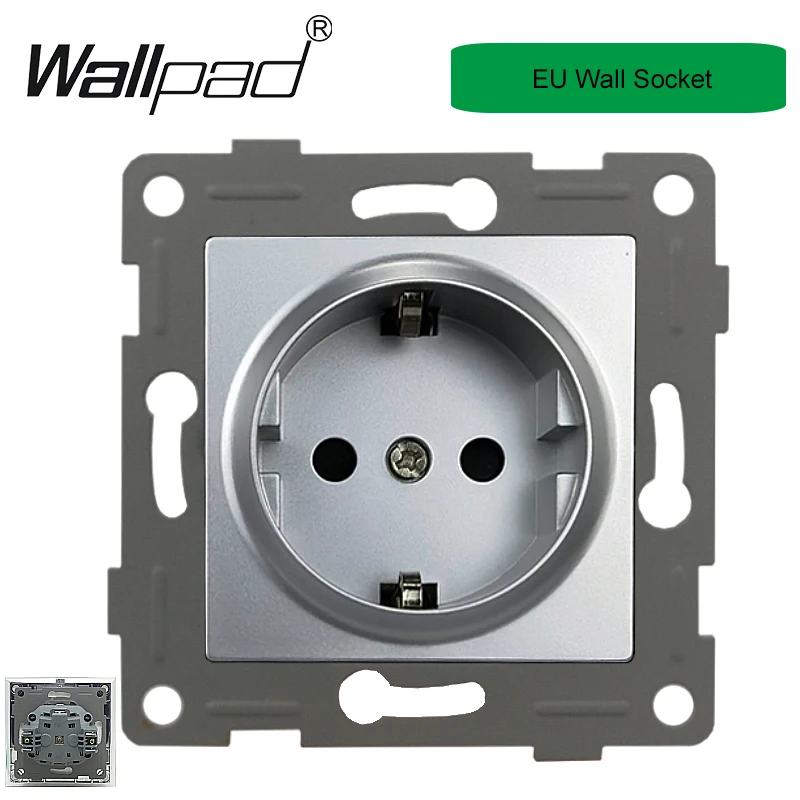 

Wallpad EU 1 2-х групповой переключатель с подсветкой