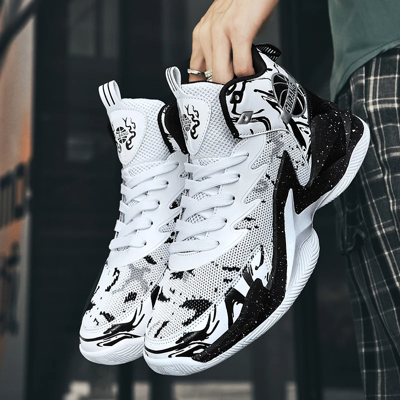 2022 New Arrival Basketball Shoes Men Breathable Confortable Sports Shoes Unisex Men Women Training Athletic Sneakers Size 35-45