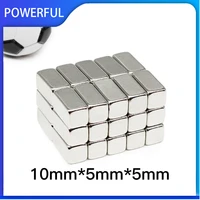 10300pcs 10x5x5 block rare earth neodymium magnet 10mm x 5mm x 5mm n35 permanent strong powerful magnets sheet 1055mm
