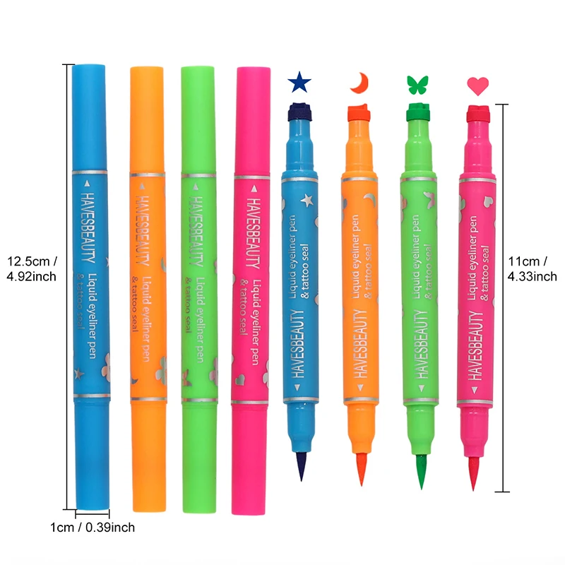 Цветная водостойкая и маслостойкая подводка для глаз сценический макияж очень