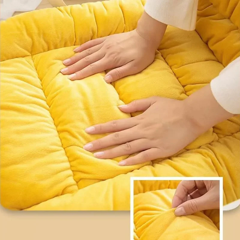 Подушка для стула хлопковая утолщенная подушка сиденья-качалки со съемным