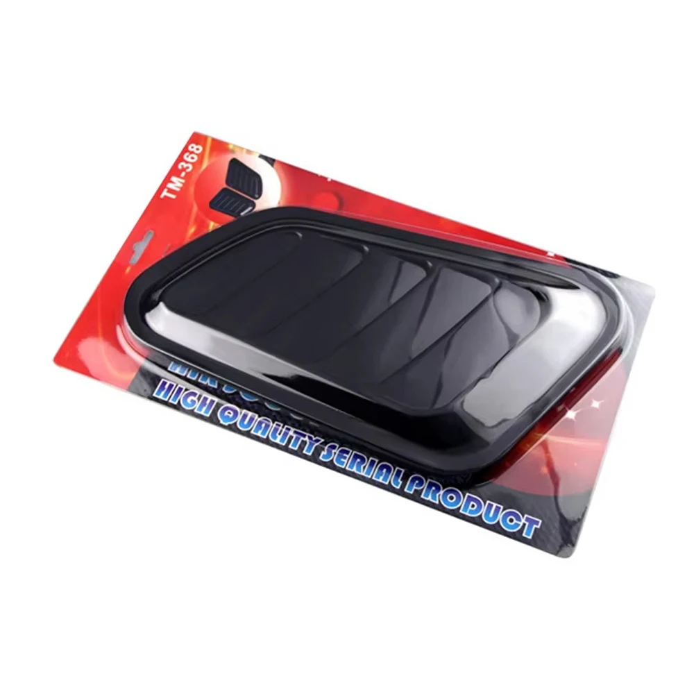 

2 Шт. Универсальный Черный Автомобильный Капот, Воздухозаборник, Декоративные Наклейки, Автомобильный Вентиляционный Капот