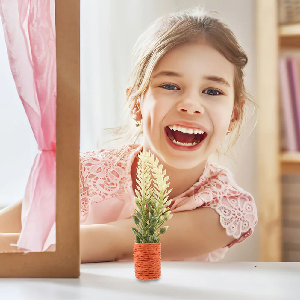 

2 шт., миниатюрные миниатюры бонсай