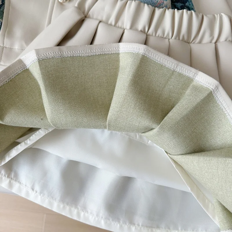 Комплект одежды для девочек осень-весна Детская куртка из искусственной кожи с