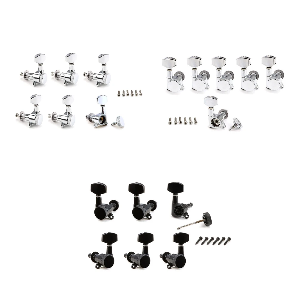 

Guitar Tuning Pegs Locking Machine Heads Tuners Knobs Classical for