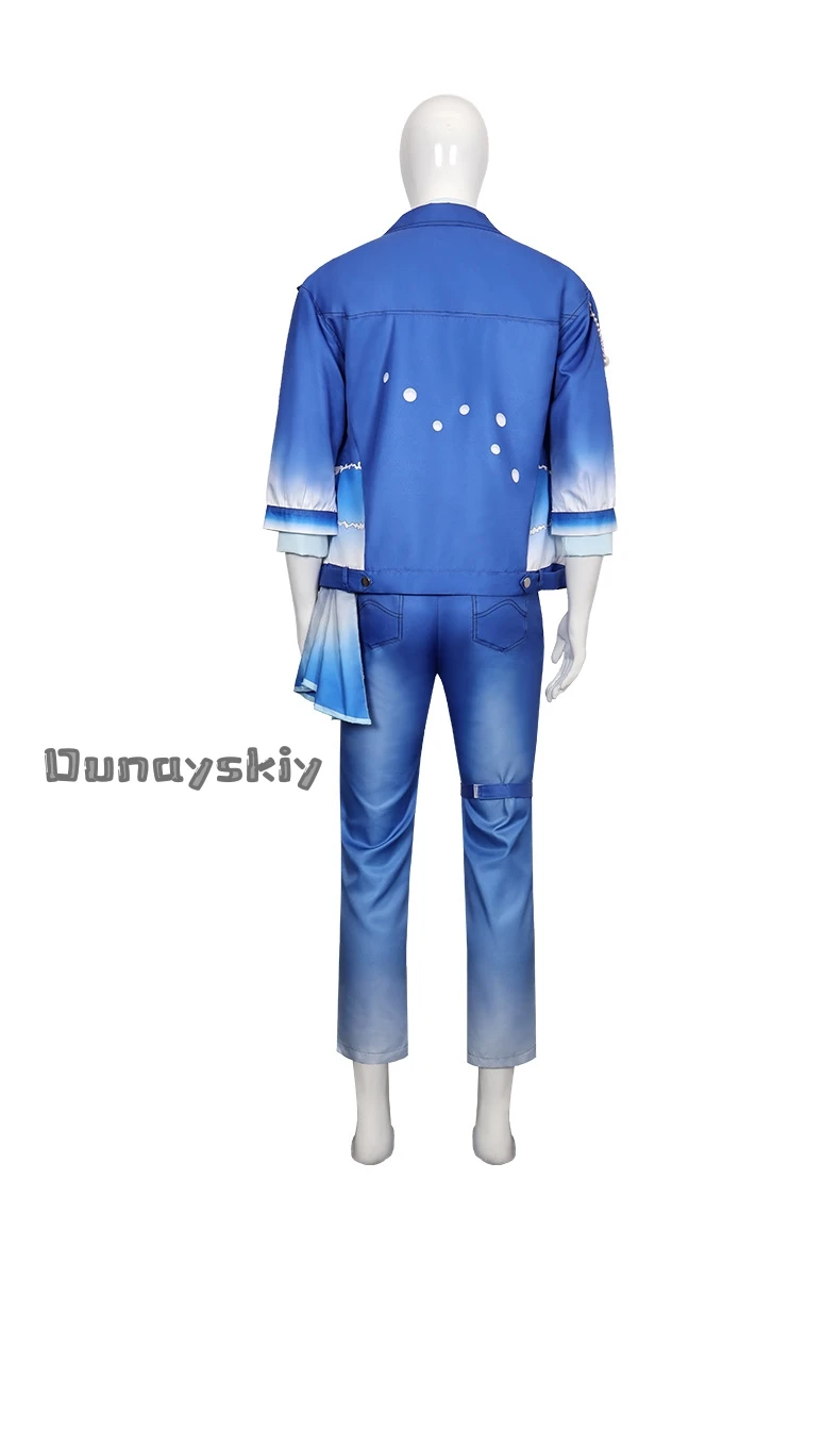 Костюм для косплея Томоэ Хиёри из игры Ensemble Stars, сценическая униформа айдола Deep Into You, синий океанский стиль, для Хэллоуина и вечеринок (art.: 3920dc1bfae1a) - 3920dc1bfae1a