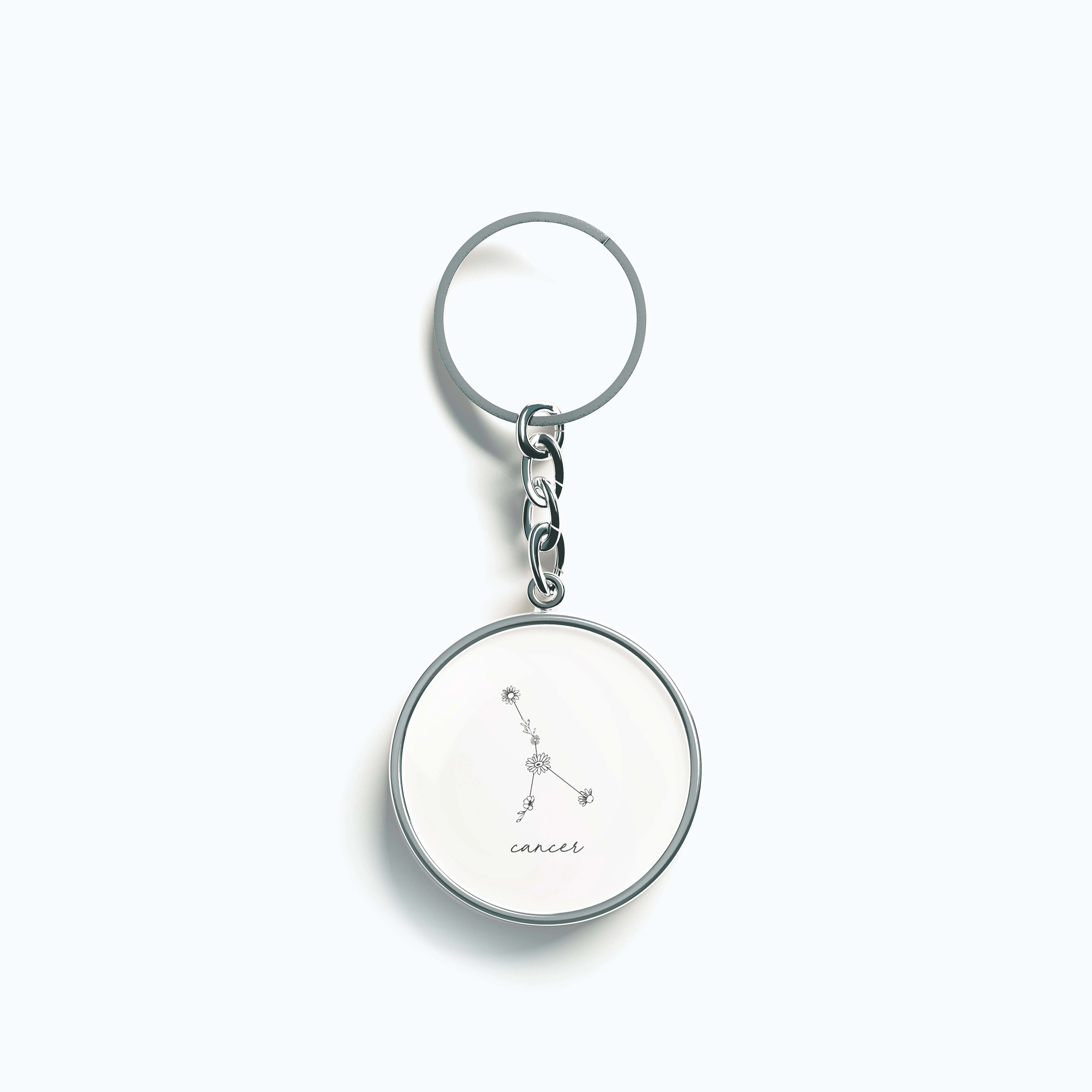 

Цепочка из нержавеющей стали для мужчин и женщин, кулон в виде рака, знаков зодиака, диких цветов, созвездий, Луны, Купола, ювелирное изделие ...