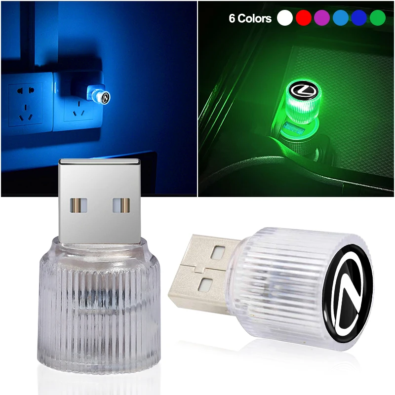 

Car Interior Light USB Atmosphere Light Portable LED Lamp for Lexus IS 250 300 RX 300 350 US 200 GX 400 460 LX GS ES 350 NX 300