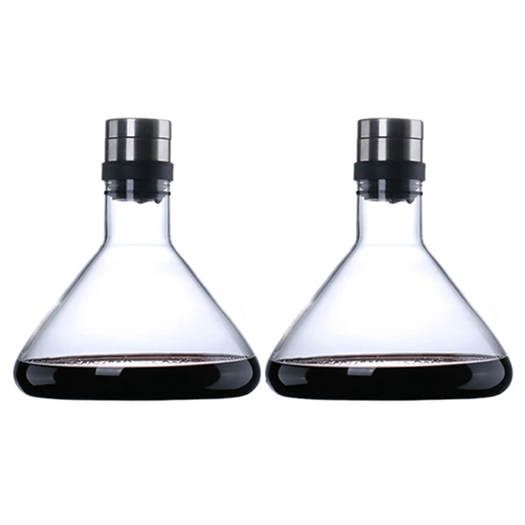 

2X Red Wine Rapid Decanter Wine Breathing Carafe Home Wine Dispenser Red Wine Mouth Carafe