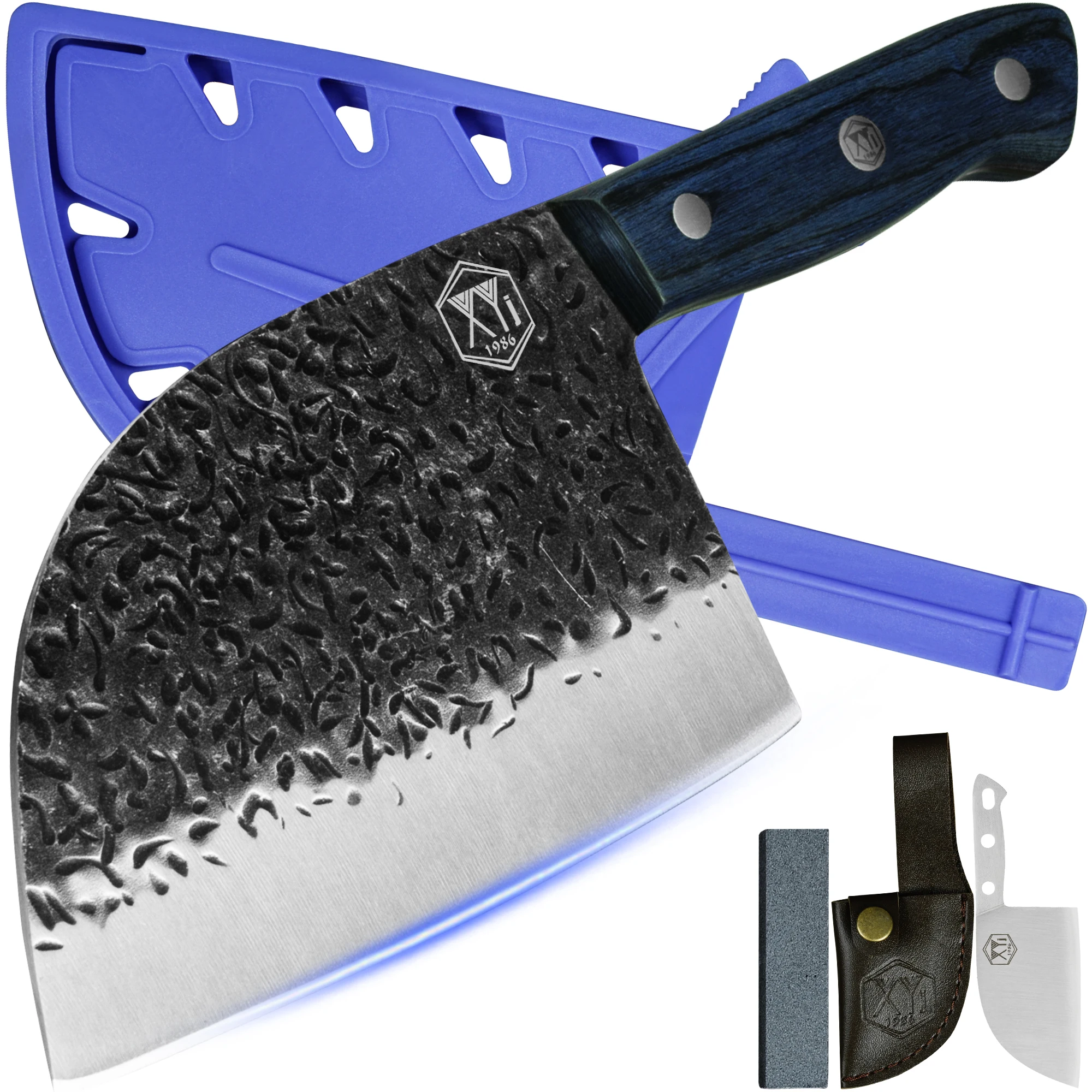 

7-дюймовый нож мясника из нержавеющей стали с широким лезвием