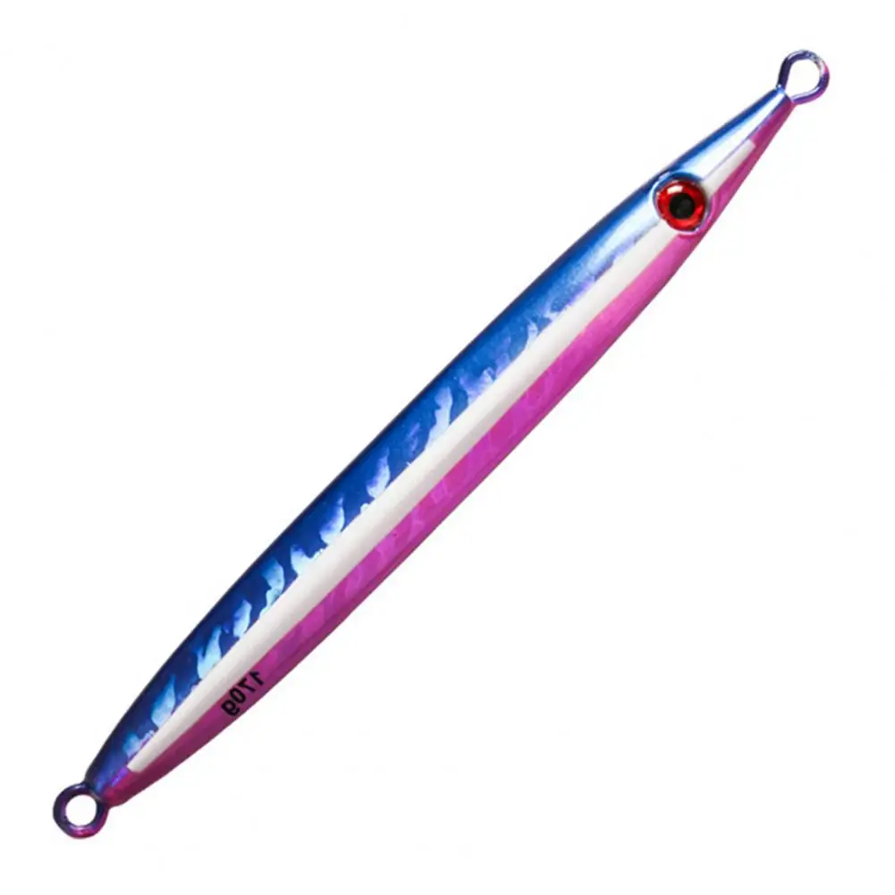 

170g/17cm Fishing Lures Fast Sink Irregular Crack Surface Jig Lure 3D Eyes Iron Plate Luminous Lure Bait Fishing Supplies