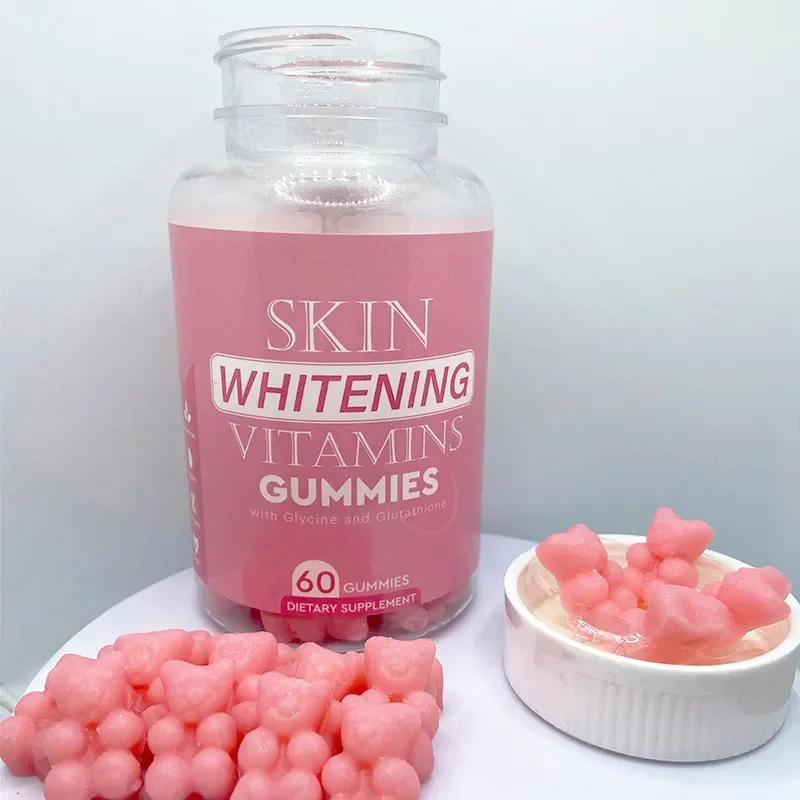 

Glutathione Collagen Bear Gummies Multidimensional Vitamin Whitening Candy Free Repair Cells Fade Black Spots Skin Laxity