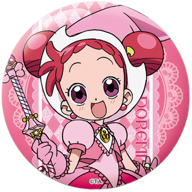 Doremi Asuka Momoko Figure Badge Brooch Pendant Ornament Accessories Children Present 1pcs