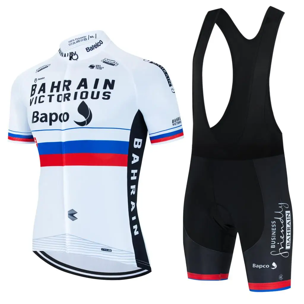 

Mtb Clothes Man Cycling Jersey Pro Team 2023 Sportswear Sports Set Bahrain Bycicle Men's Suit Summer Bike Tricuta Clothing Cycle