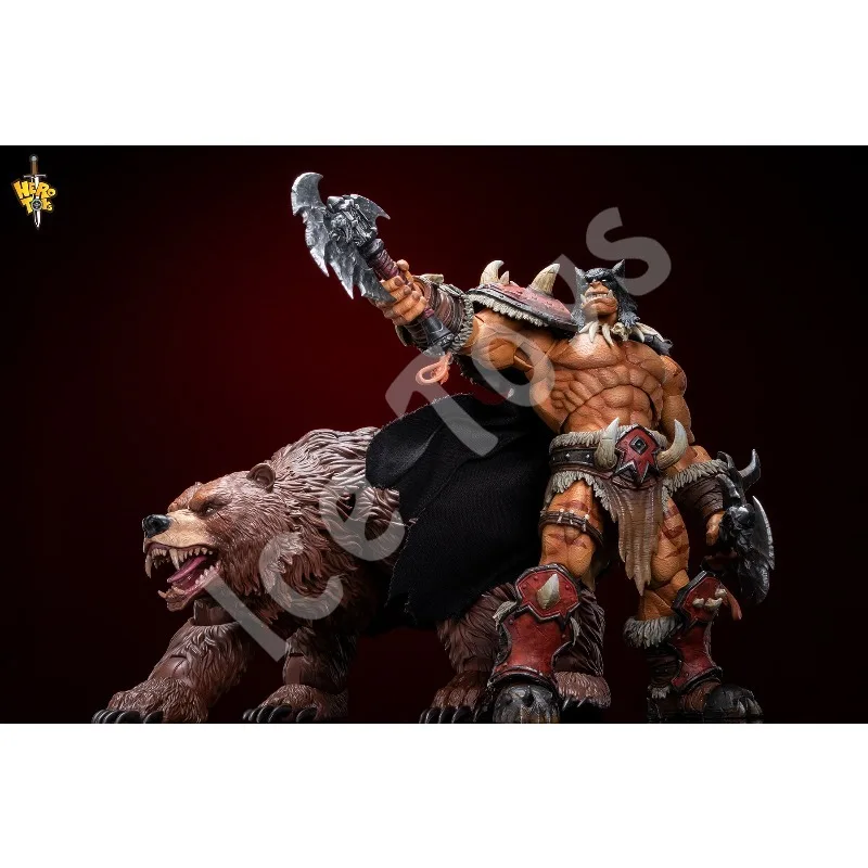 Фото В наличии: Коллекционная фигурка орка-стalkerа из серии Hero Toys Tribal Hunter, масштаб 1/10, подвижная, модель солдата, подарок №3